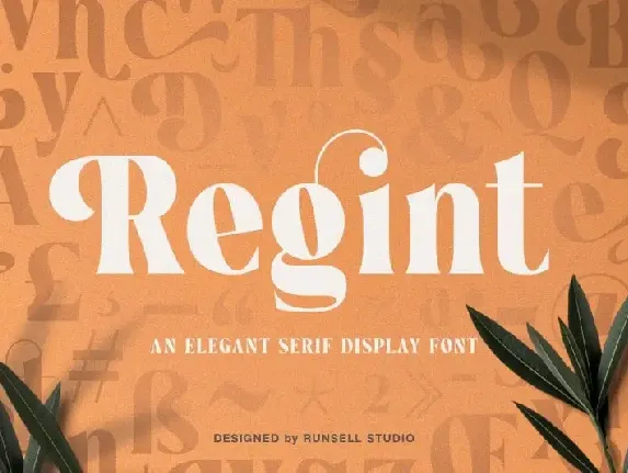 Regint Serif font