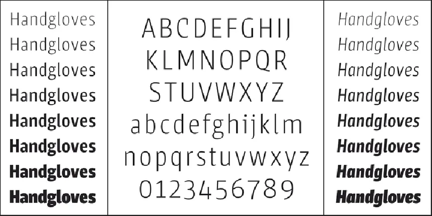 Sarre Family font