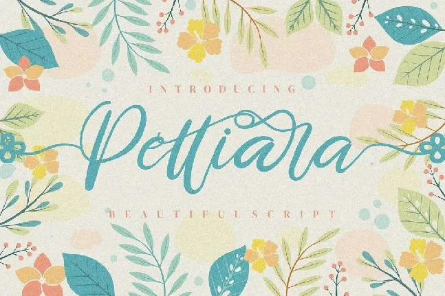 Pettiara font