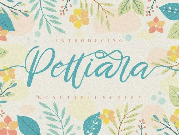 Pettiara font