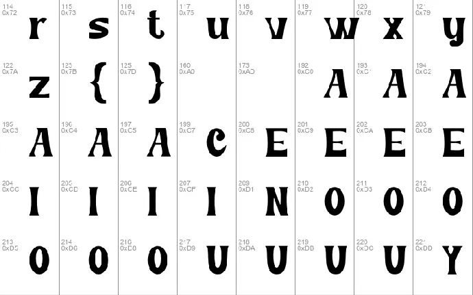 Domma font