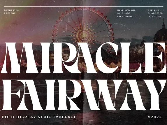 Miracle Fairway font