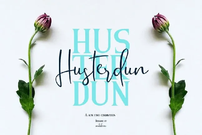 Husterdun Duo font