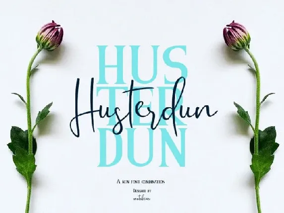 Husterdun Duo font