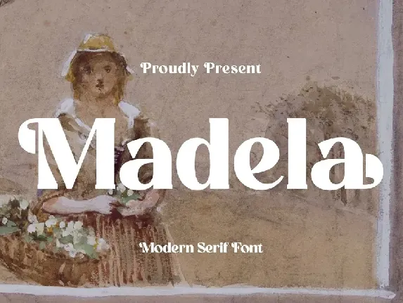 Madela font