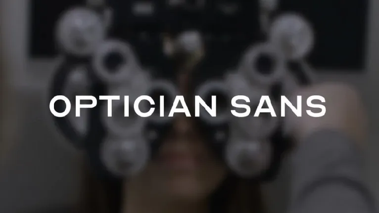 Optican Sans font