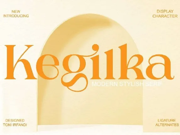 Kegilka font