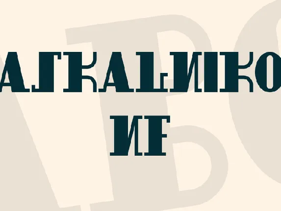 Raskalnikov NF font