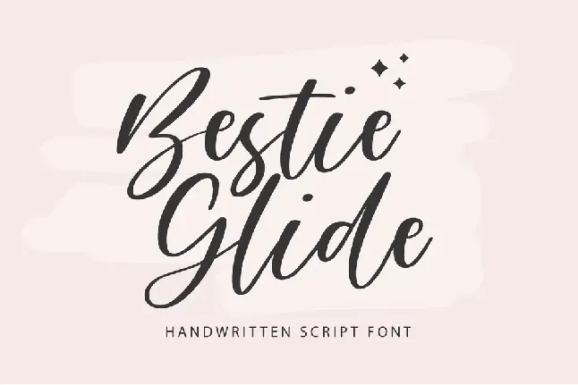 Bestie Glide font