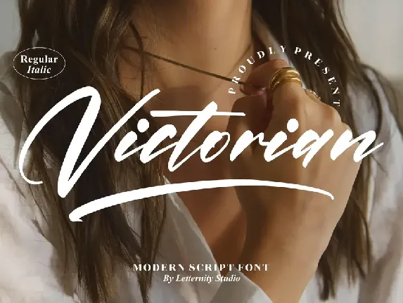 Victorian â€“ Modern Script font