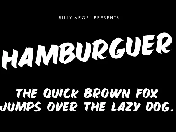 Hamburguer font