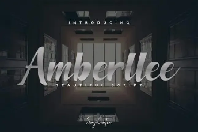 Amberllee Script font