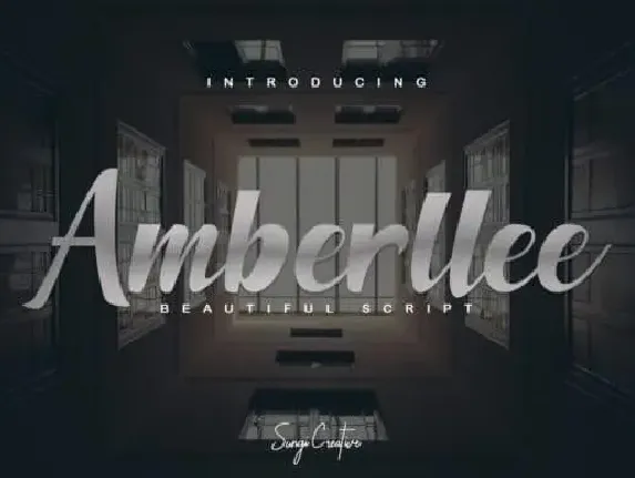 Amberllee Script font