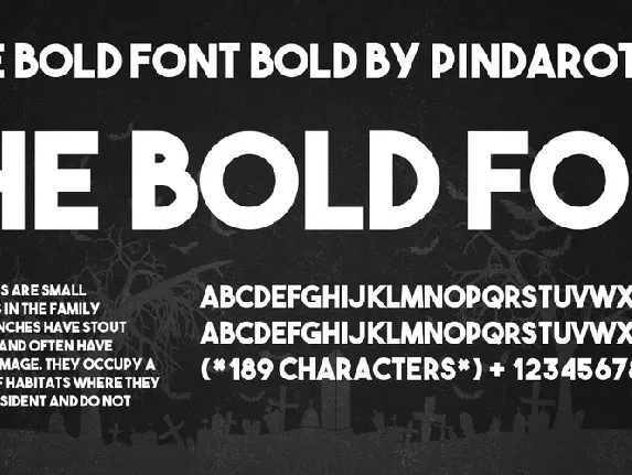 The Bold Free font