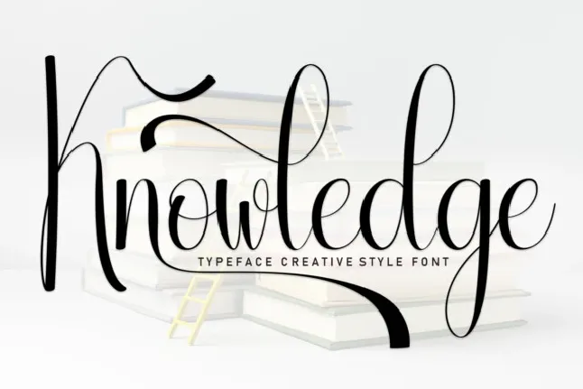 Knowledge Script Typeface font