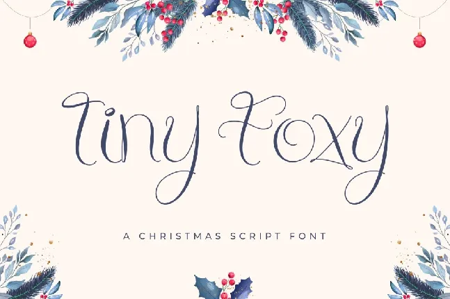 Tiny Foxy font