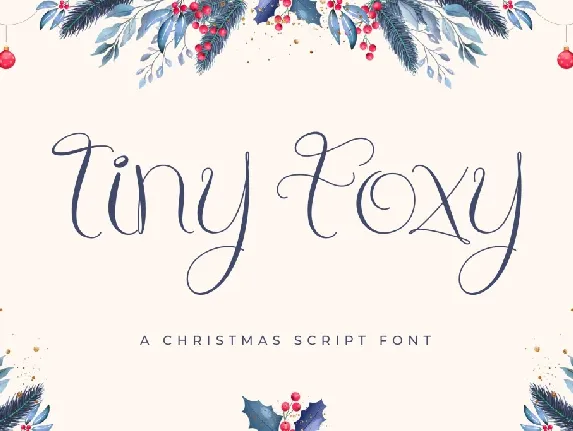 Tiny Foxy font