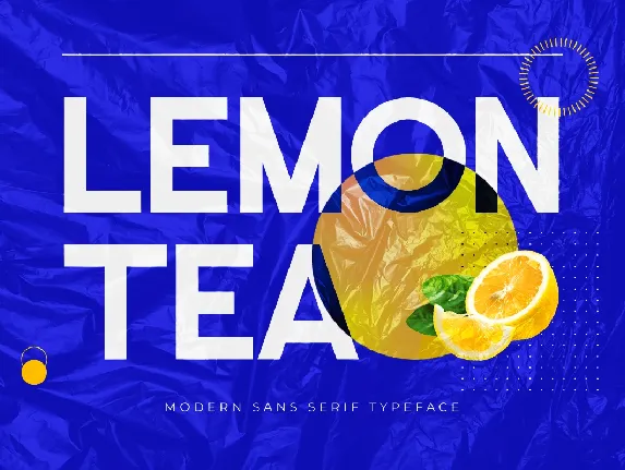 Lemontea font