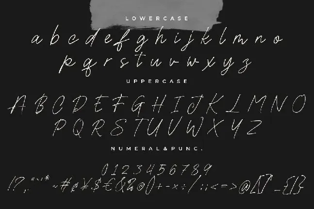 Gaston & Jacklyn font