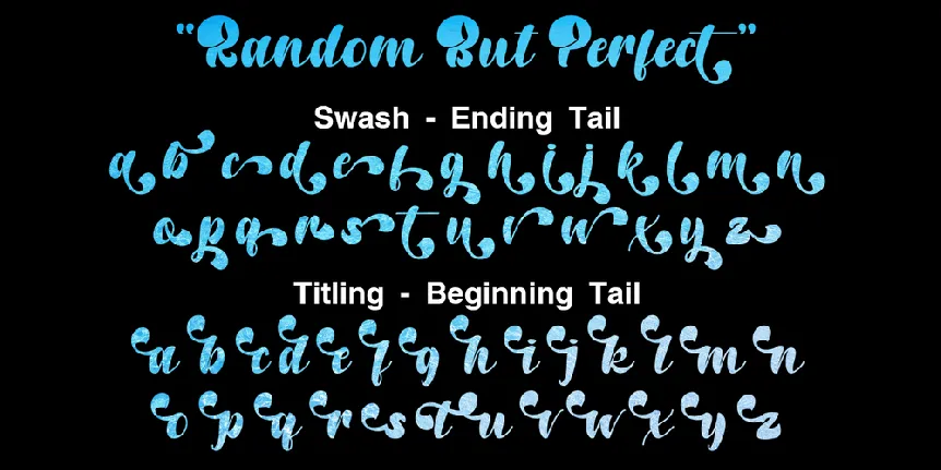 Random But Perfect font