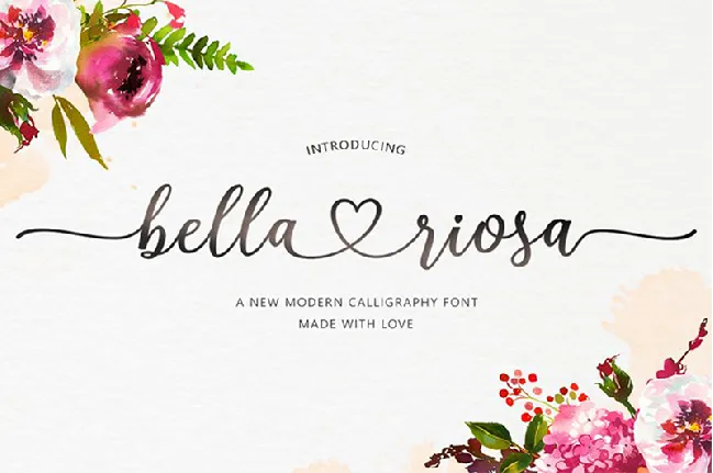 Bella Riosa font