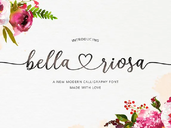 Bella Riosa font