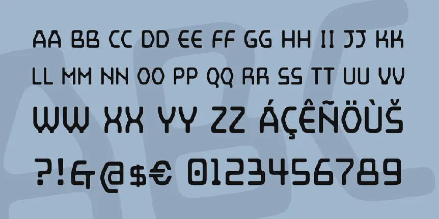 Mainframe font