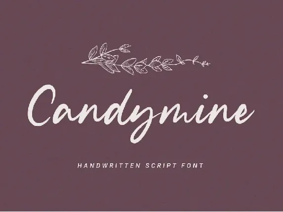 Candymine font