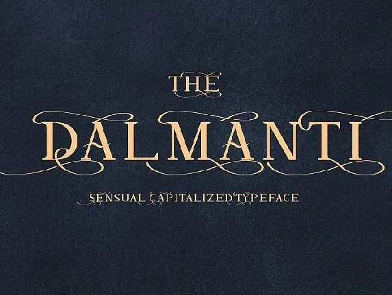 Dalmanti Typeface font