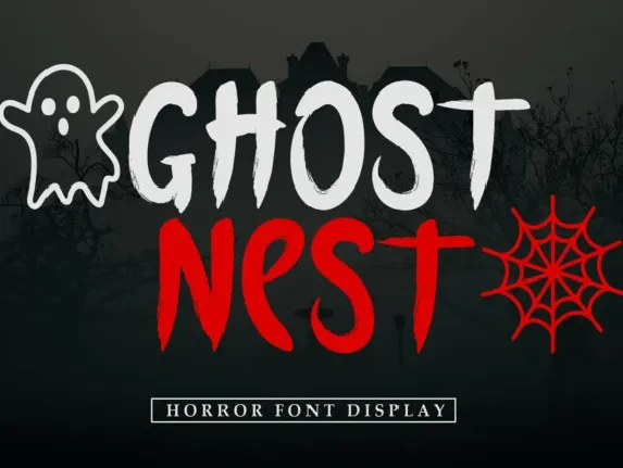 Ghost Nest Display font