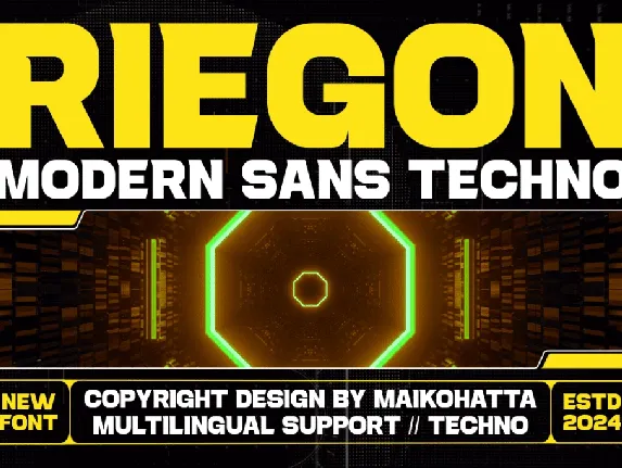 RIEGON font