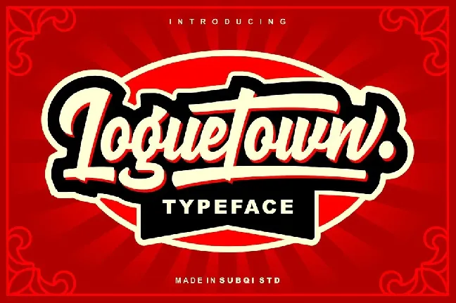 Loguetown font