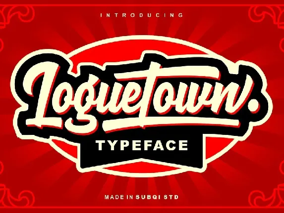 Loguetown font