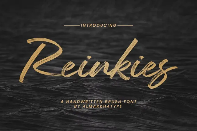 Reinkies font