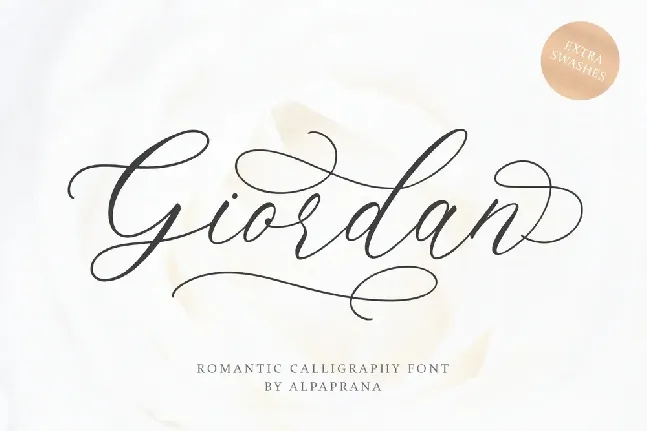 Giordan font