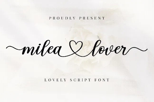 milea lover font