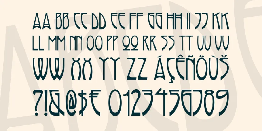 Rivanna NF font