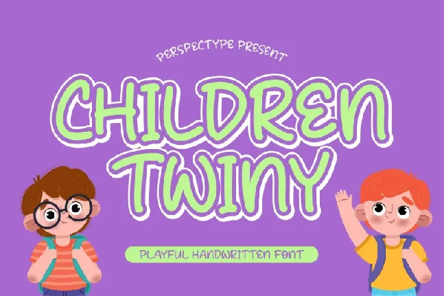 Children Twiny font