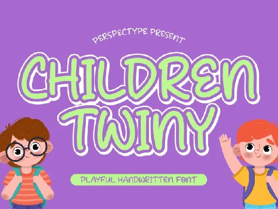 Children Twiny font