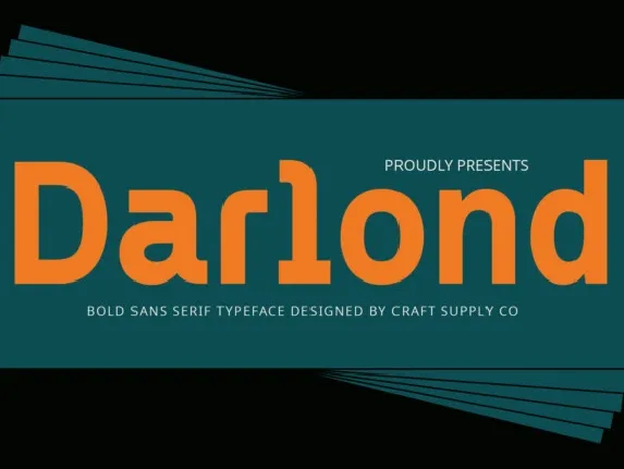 Darlond font