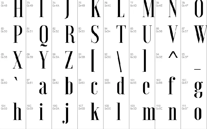 Voga font