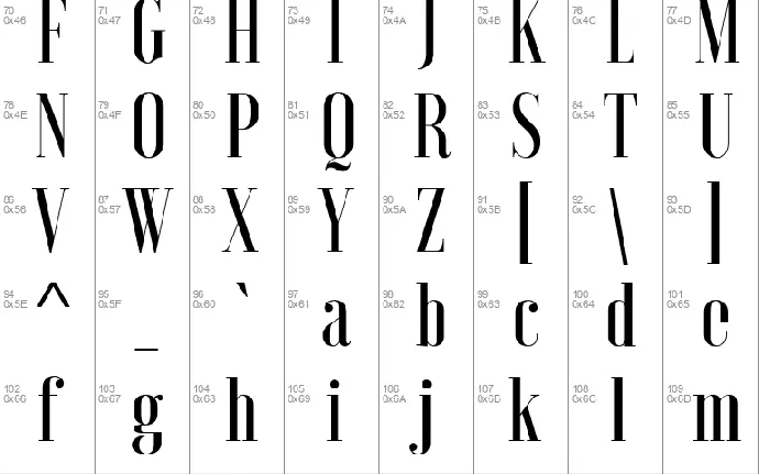 Voga font