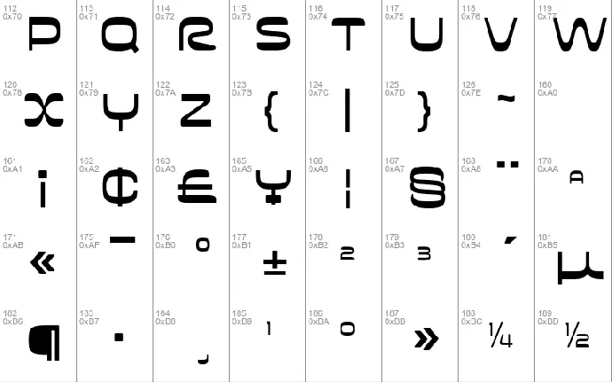 Futurespore font