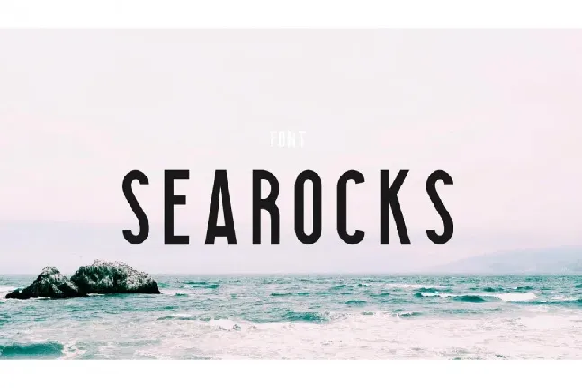 Searocks font