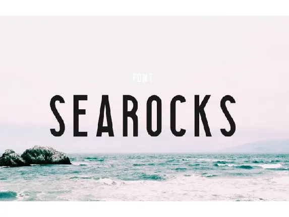 Searocks font