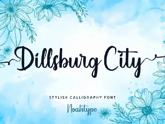 Dillsburg City Script font