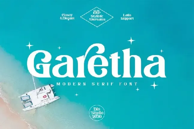 Garetha Serif font