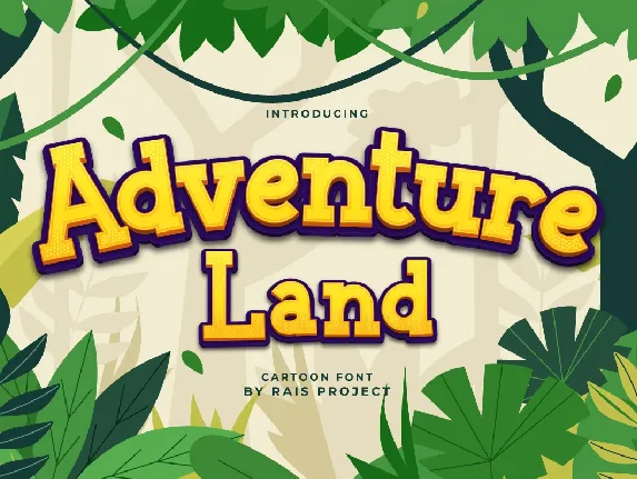 Adventure Land font