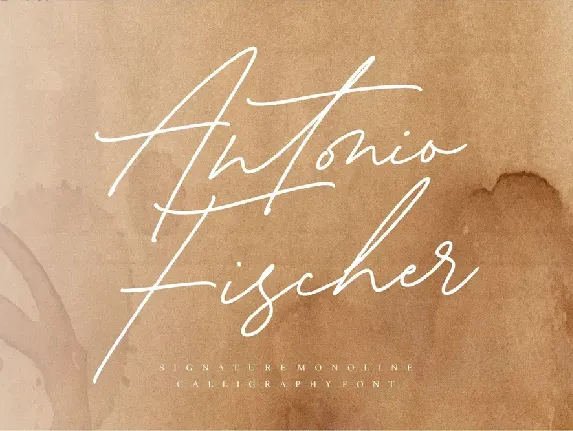 Antonio Fischer font