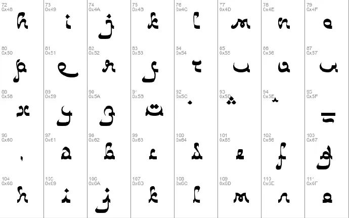 Catharsis Bedouin font